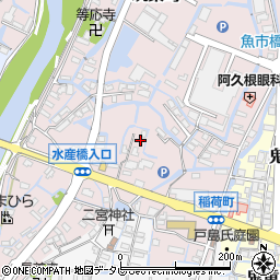 内田忠ポン菓子店周辺の地図
