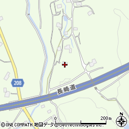 佐賀県武雄市東川登町大字永野1828周辺の地図