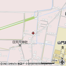 福岡県みやま市瀬高町上庄1211周辺の地図