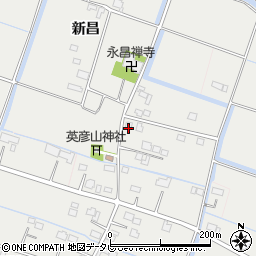 佐賀県杵島郡白石町新昌1712周辺の地図