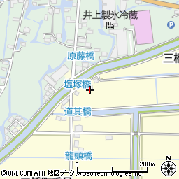 福岡県柳川市三橋町垂見116周辺の地図