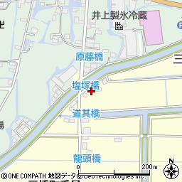 福岡県柳川市三橋町垂見121-2周辺の地図