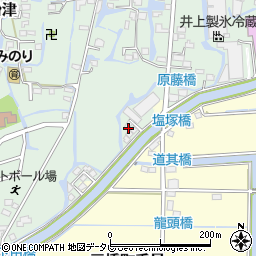 福岡県柳川市三橋町蒲船津1366周辺の地図