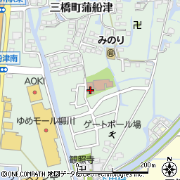 福岡県柳川市三橋町蒲船津198周辺の地図