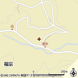 大分県大分市福宗1212周辺の地図