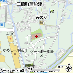 福岡県柳川市三橋町蒲船津194周辺の地図