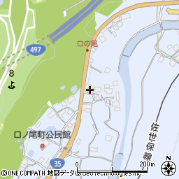 長崎県佐世保市口の尾町183周辺の地図