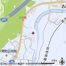 長崎県佐世保市口の尾町193周辺の地図