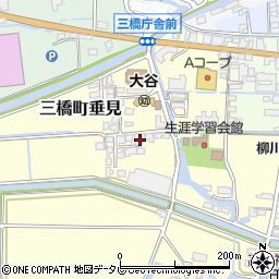 福岡県柳川市三橋町垂見57周辺の地図