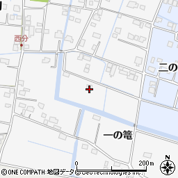 佐賀県杵島郡白石町一の篭717-1周辺の地図