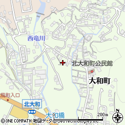 長崎県佐世保市大和町1104周辺の地図
