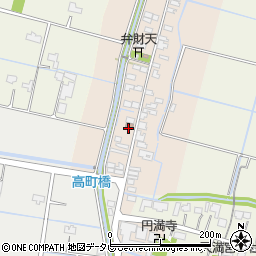 高町郵便局周辺の地図