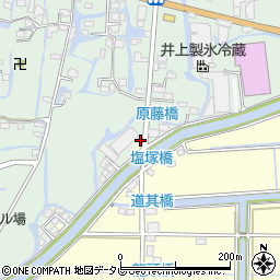 福岡県柳川市三橋町垂見121周辺の地図