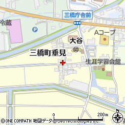 福岡県柳川市三橋町垂見73周辺の地図