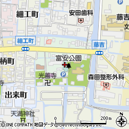 福岡県柳川市新町16周辺の地図