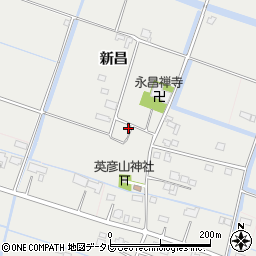 佐賀県杵島郡白石町新昌1098周辺の地図