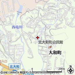 長崎県佐世保市大和町1107-8周辺の地図