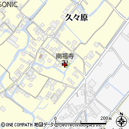 南福寺周辺の地図