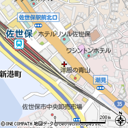 長崎県佐世保市潮見町1-30周辺の地図