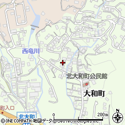 長崎県佐世保市大和町1107-1周辺の地図