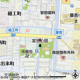 福岡県柳川市新町19周辺の地図