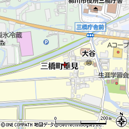 福岡県柳川市三橋町垂見85周辺の地図