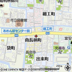 福岡県柳川市南長柄町31周辺の地図