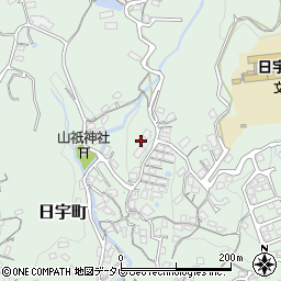 長崎県佐世保市日宇町周辺の地図