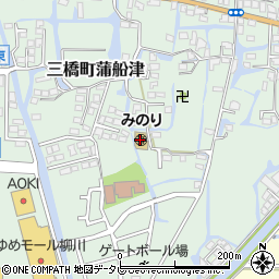 福岡県柳川市三橋町蒲船津155-3周辺の地図