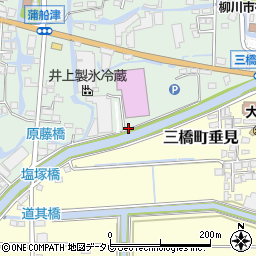 福岡県柳川市三橋町蒲船津106周辺の地図