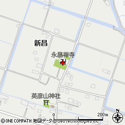佐賀県白石町（杵島郡）新昌周辺の地図