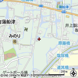 福岡県柳川市三橋町蒲船津134周辺の地図