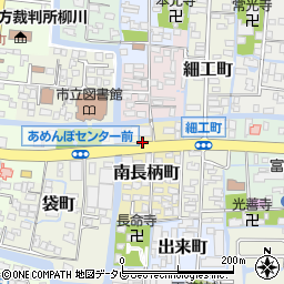 福岡県柳川市南長柄町20周辺の地図