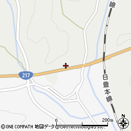 大分県臼杵市柏周辺の地図