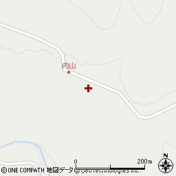 大分県由布市庄内町直野内山172周辺の地図