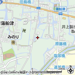 福岡県柳川市三橋町蒲船津1292周辺の地図