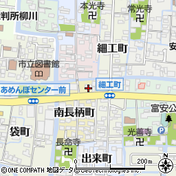 福岡県柳川市南長柄町26周辺の地図