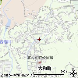 長崎県佐世保市大和町1401周辺の地図
