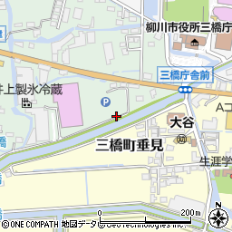 福岡県柳川市三橋町蒲船津96周辺の地図