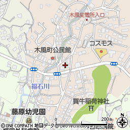 長崎県佐世保市木風町8周辺の地図