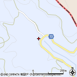 熊本県山鹿市鹿北町岩野2321-1周辺の地図
