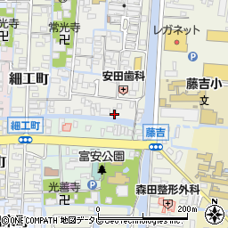 福岡県柳川市椿原町10周辺の地図