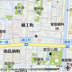 福岡県柳川市椿原町2周辺の地図