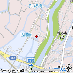 福岡県柳川市西浜武749周辺の地図