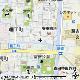 福岡県柳川市椿原町8周辺の地図