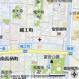 福岡県柳川市椿原町4周辺の地図