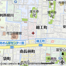 福岡県柳川市北長柄町21周辺の地図