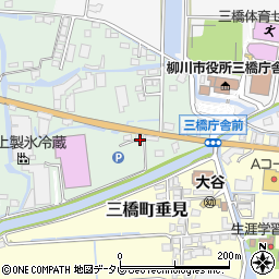 福岡県柳川市三橋町蒲船津94-6周辺の地図