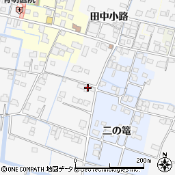 佐賀県杵島郡白石町一の篭957周辺の地図