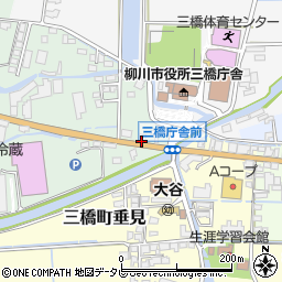 福岡県柳川市三橋町蒲船津88周辺の地図